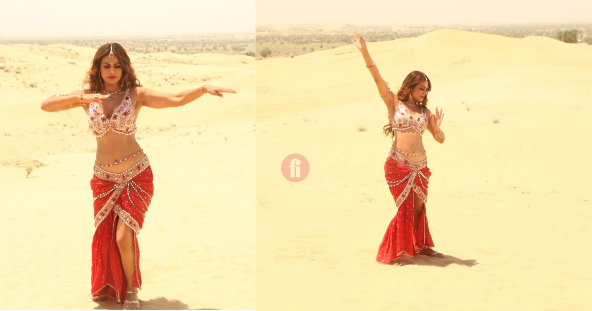 ‘Suhagan Chudail’ star, Nia Sharma defies scorching 50°C heat while shooting the opening scene in Rajasthan
